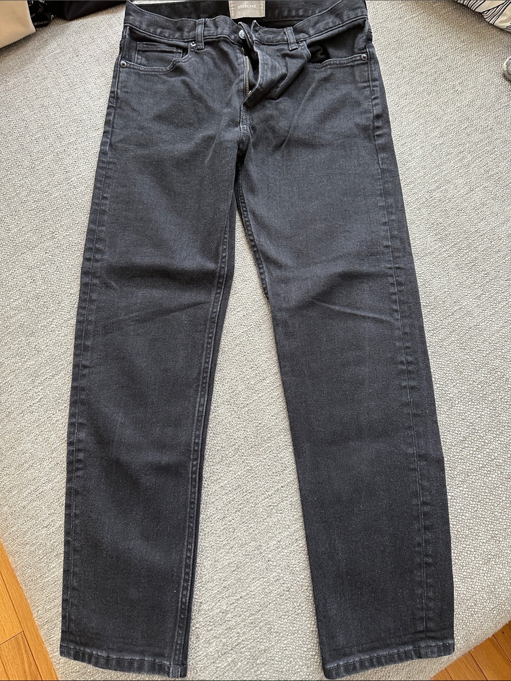 Black Jeans - Classic Straight Fit